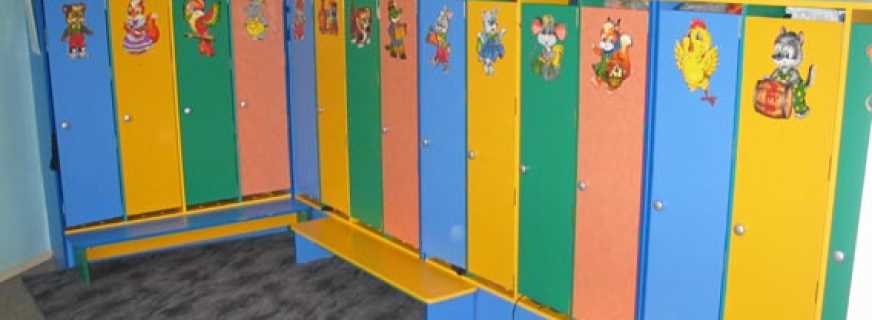 Variantes de cuadros para casilleros en jardín de infantes, consejos de selección