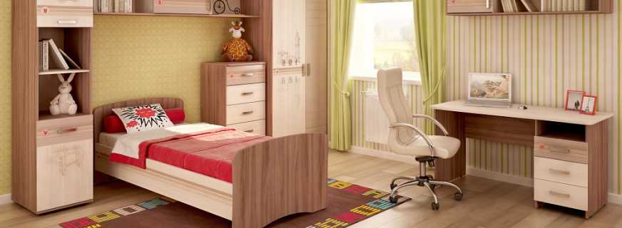 Características de muebles juveniles, estilos populares, matices importantes.