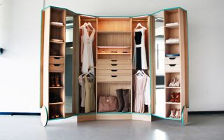 Har mini-in-garderober, designtips