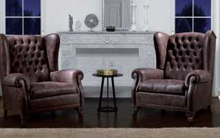 Anglické krbové židle v kombinaci s různými styly interiéru