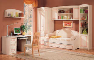Pilihan perabot untuk bilik tidur kanak-kanak, nasihat pakar