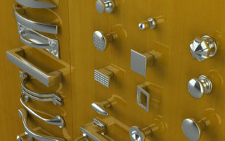 Features of furniture handles for cabinets, an overview of models