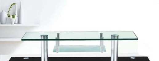 Models of glass cabinets for TV, important nuances