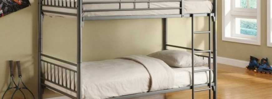 Značajke ležaja u obliku kreveta na kat, njegov izbor i smještaj