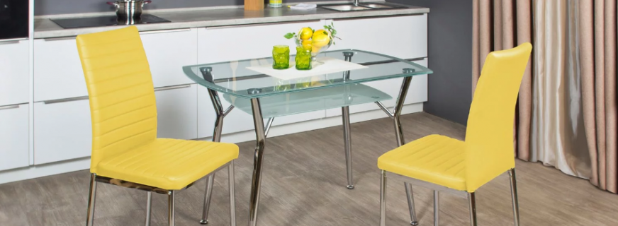 Који стол је боље одабрати за кухињу, у зависности од облика, материјала