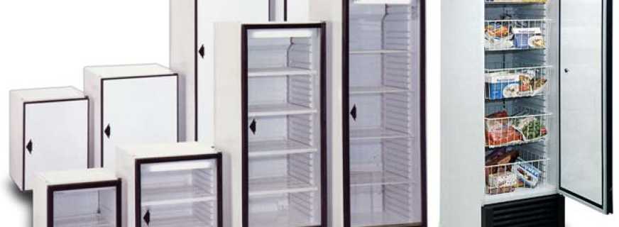 Caractéristiques des armoires réfrigérées et des modèles existants