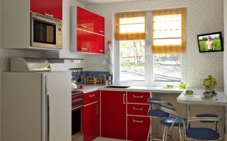 Möbeloptionen für eine kleine Küche und deren Ausstattung