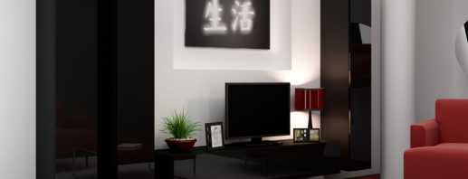 Le choix de meubles brillants dans le salon, les avantages de tels designs