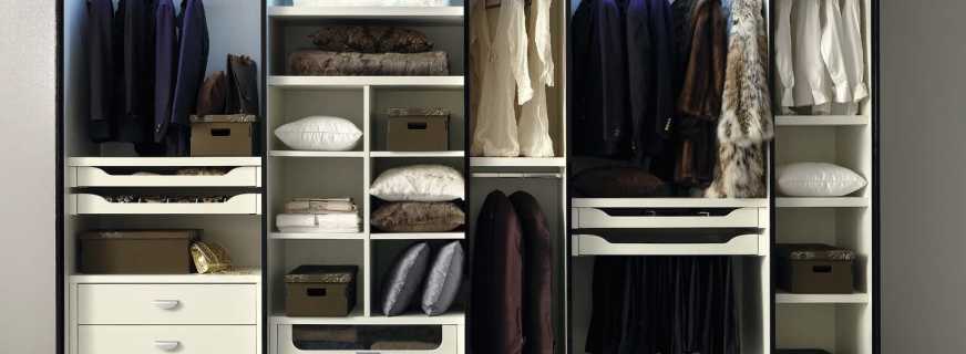 Filling options for sliding wardrobes, expert advice