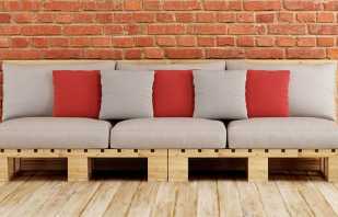Les raons de la popularitat dels sofàs de palets, les seves característiques