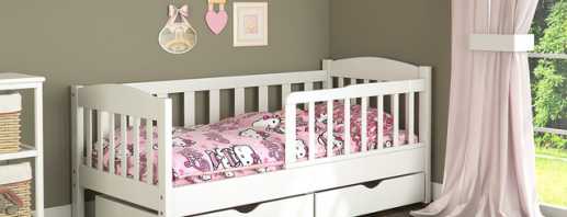 Options et caractéristiques des lits à partir de 5 ans pour les filles, la gamme de couleurs des produits
