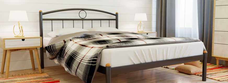 Χαρακτηριστικά μονόφυλλα μεταλλικά κρεβάτια, το πεδίο εφαρμογής τους