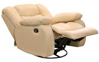 Funcions útils de la cadira reclinable, varietats de models