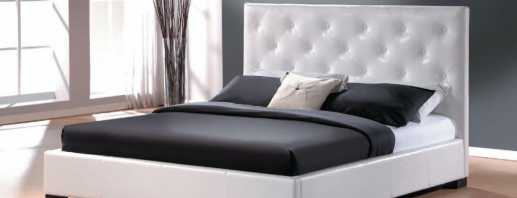 Δημοφιλή μοντέλα κρεβάτι οικολογικού δέρματος, πλεονεκτήματα υλικών
