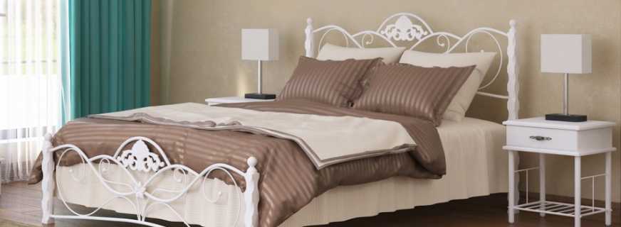 Features of a double metal bed, selection criteria