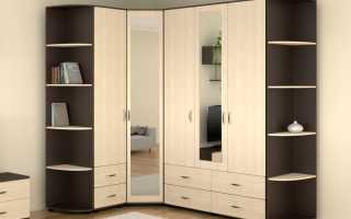 Options for corner cabinets with mirror, model overview