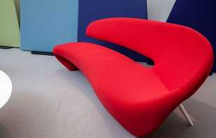 Kırmızı bir kanepe ile iç mekan nasıl yenilenir, tasarım ipuçları