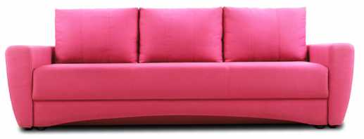 Features of placing a pink sofa, a combination with different styles