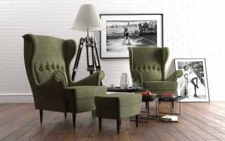 Construcció i disseny de la cadira Ikea Strandmon, en combinació amb l'interior