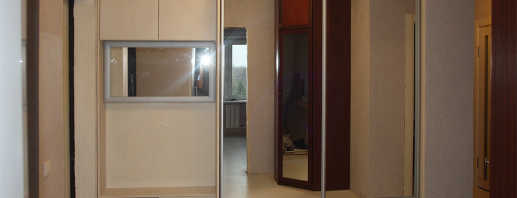 نظرة عامة على خزانات مع مرآة لقاعة المدخل ، وقواعد الاختيار
