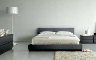 Изразите карактеристике кревета у стилу минимализма, како мијењају унутрашњост