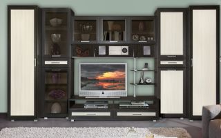 Opciones de gabinetes de TV, descripción general del modelo