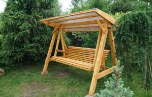 Ποικιλίες ξύλινων κούνια, συμβουλές κατασκευής DIY