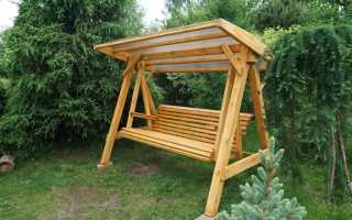Varieties of wooden swings, DIY manufacturing tips
