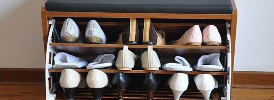 Modele cokołów dla otomanów na buty na korytarz, które są lepsze