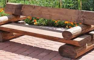 Moderné návrhy záhradných lavičiek, kutilstvo