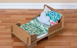 Populära modeller av sängar för dockor, säkra material