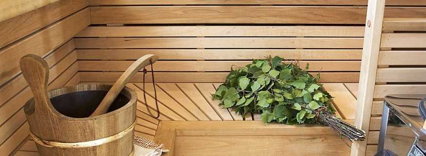 Com fer un banc per al bany, requisits bàsics per a la fusta