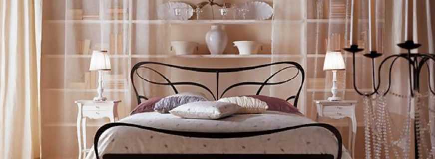 Koji su atraktivni metalni kreveti iz Italije, njihove značajke
