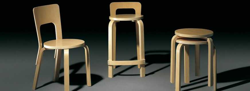 Algorithme de fabrication de bricolage pour différents modèles de chaises en contreplaqué