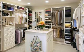 Regras para escolher o design da sala de guarda-roupa, aconselhamento especializado