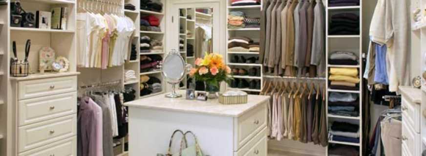 Правила за избор дизајна гардеробе, савети стручњака