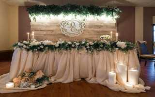 Ideen zur Dekoration eines Hochzeitstisches, klassische und kreative Lösungen