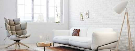 Η σημασία ενός λευκού καναπέ σε διαφορετικά στυλ του εσωτερικού