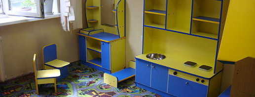 Types de mobilier de jeu à la maternelle, exigences de base