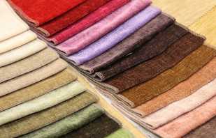 Tipos de telas de tapicería para muebles, una descripción general de las opciones.
