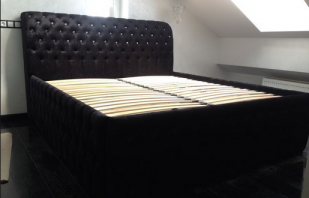 Izrada kreveta s rhinestones, popularne opcije dekor