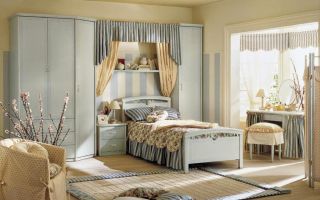 Model perabot bilik tidur Provence dan cadangan penting