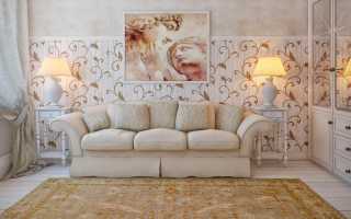 Besonderheiten von Sofas im Stil der Provence, Dekor, Farbgebung