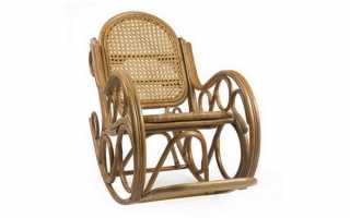 Come realizzare una sedia a dondolo con le tue mani in legno, rattan, metallo