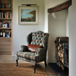English armchair sa interior