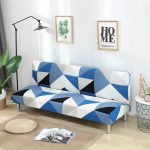 Sofa corak geometri
