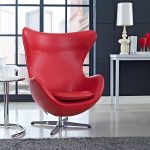 Chaise Egg rouge