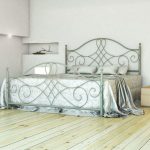 French metal bed