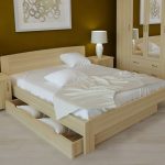 Bed with drawer