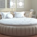Matratze für ein rundes Bett